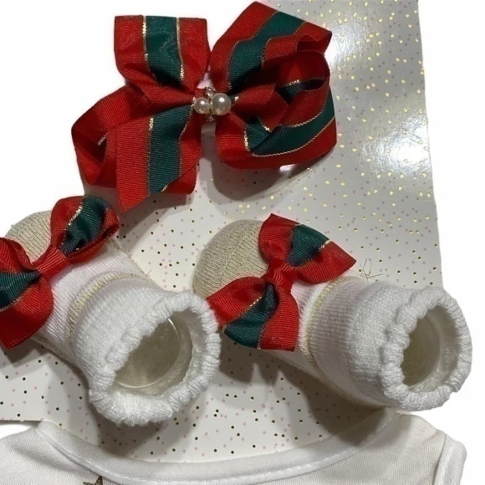 My First Christmas Set Size 0-12 Months